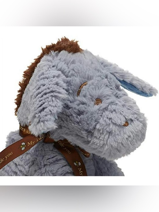 Disney Baby Classic Pooh Eeyore Plush Vintage Style - Picture 2 of 4